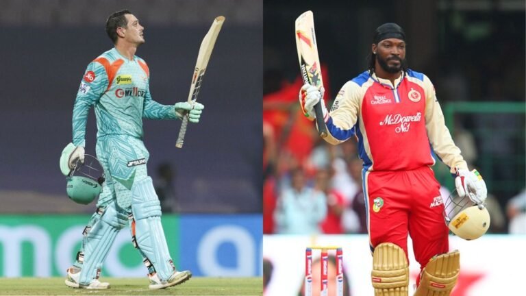 Top 10 batsmen who scored most runs in an innings in IPL