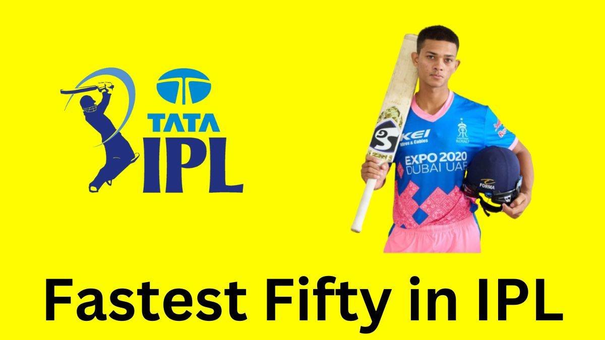Top 10 players who scored the fastest fifty in IPL