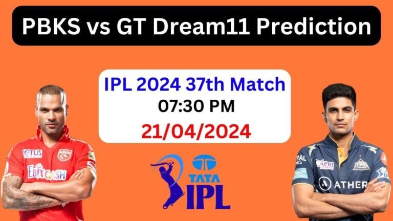 IPL 2024: PBKS vs GT Dream11 Prediction 37th Match, Pitch Report, Playing 11, GT vs PBKS Best Dream11 Team Today