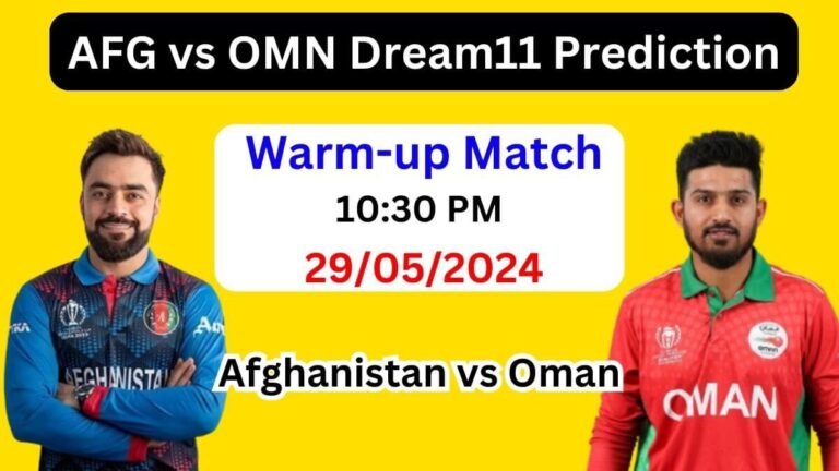 AFG vs OMN Dream11 Team Prediction, AFG vs OMN Dream11 Prediction Today Match, Afghanistan vs Oman, 7th Match