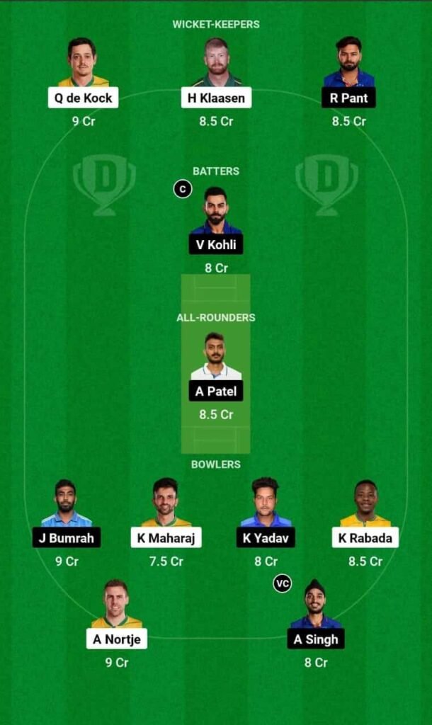 IND vs SA Dream11 Team Prediction, SA vs IND Dream11 Prediction Today Match, India vs South Africa T20 World Cup 2024 Final Match Prediction