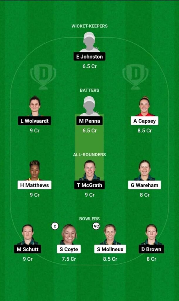 MR-W vs AS-W Dream11 Prediction Today Match, MR-W vs AS-W Dream11 Team Prediction, Melbourne Renegades Women vs Adelaide Strikers Women, 13th Match