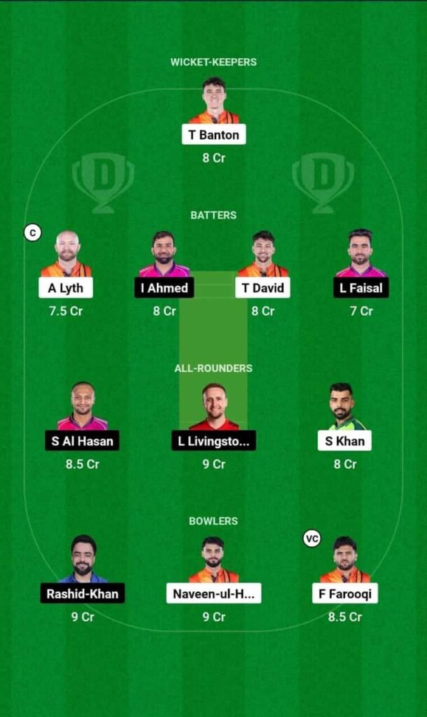 DB vs BT Dream11 Prediction Today Match, DB vs BT Dream11 Team, Delhi Bulls vs Bangla Tigers, 18th Match